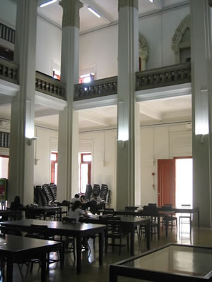 朝の自習室