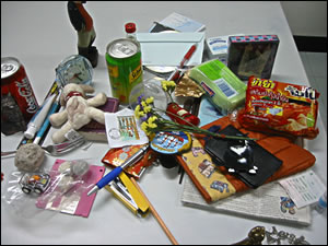 箱の中身（クリックで拡大）